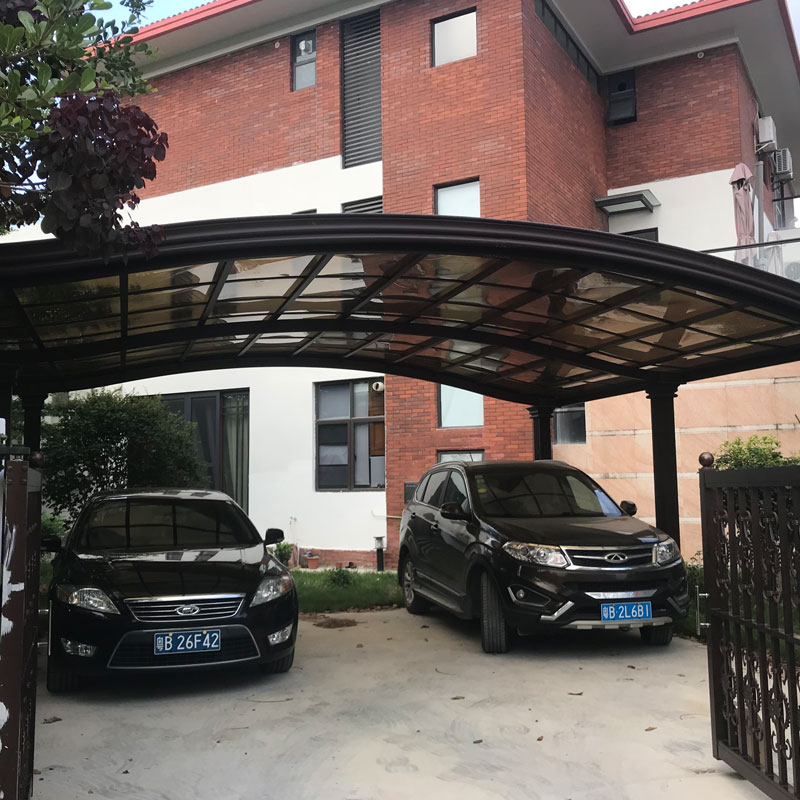 Acoperiș carport din aluminiu Acoperiș carport metalic